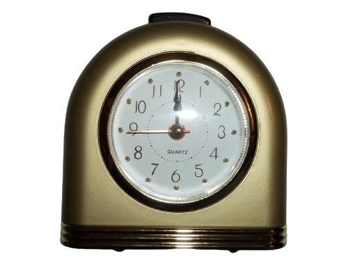 Reloj Despertador De Mesa Retro Vintage De Lujo Con Luz