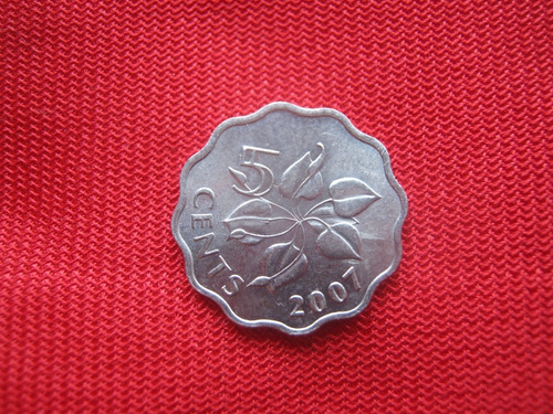 Swaziland 5 Cent 2007
