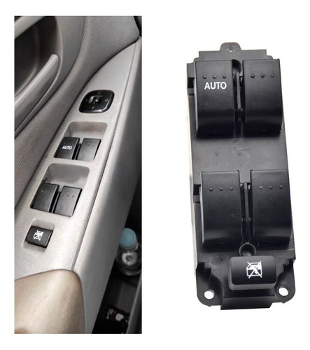 Botonera Interruptor Principal Alzavidrios Mazda 3 2006 2007