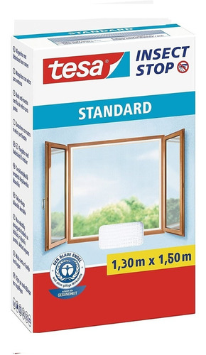 Mosquitero Ventana! Tesa Insect Stop- 1,30m X 1,50m- Blanco