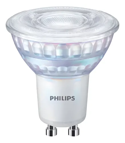 Ampolleta Led Gu10 Philips 7w 2700k Dimeable Gris