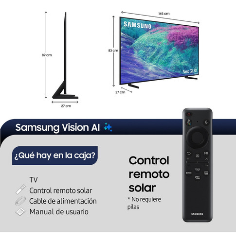 65 Neo Qled 4k Qn1ef Vision Ai Smart Tv 2025