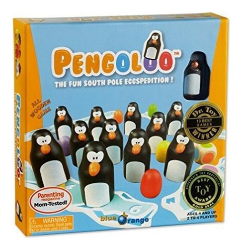 Blue Orange Games Pengoloo Award Winning Wooden Skill Bui