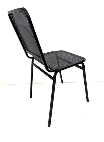 Imagen 3 de 9 de Silla Metalica Chapa Para Bares Interior Exterior Diseño
