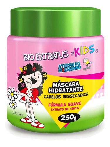 Imagem 2 de 7 de Kit Kids Cabelos Cacheados 5 Produtos Infantil Bio Extratus
