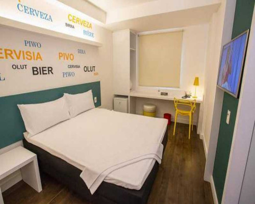 Imagem 1 de 9 de Vende-se Apartamento Com 19m², No Hotel Ibis Em Ribeirão Preto-sp, Com 1 Dormitório, 1 Vaga De Garagem, 1 Banheiro, Espaço Amplo, Ar Condicionado. - Kcap10023 - 68959568