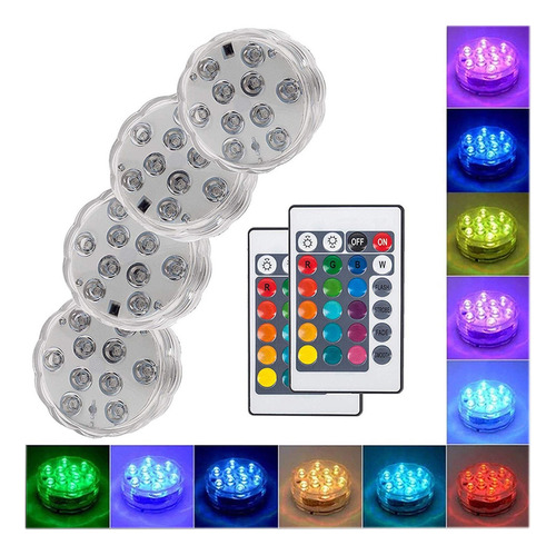 Para Luz De Piscina Rgb, Luz De Control Remoto Led, 1 Pieza