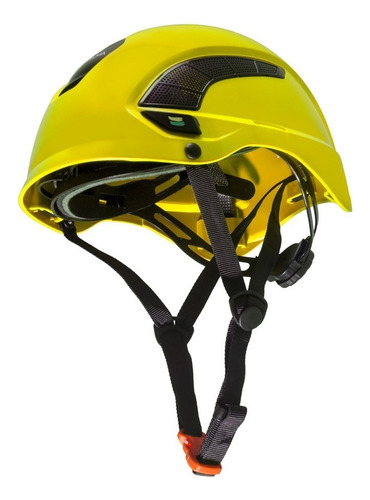 Capacete Segurança Montana Altura Rapel Escalada - Classe A Cor Amarelo