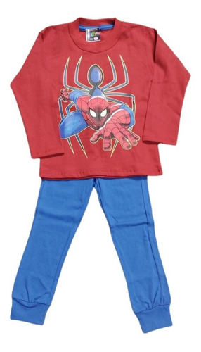 Pijama Spiderman Brilla En La Oscuridad