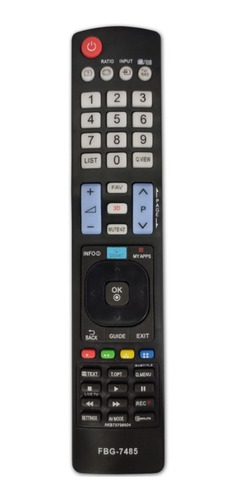 Controle Remoto Smart LG 3d Led/lcd Sky-7485 LG Akb73756504