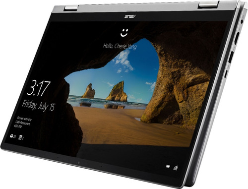 Imagen 2 de 10 de Notebook Asus 14 Tactil Amd Ryzen 5 8gb Ram Ssd 256gb Fhd
