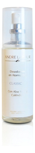 Desodorante Atomizador Andre Latour Classic Corporal 110 Ml Fragancia Sin fragancia