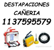 Comprar Destapa Tu Cañeria Con Maquina, Servicios Las 24hs