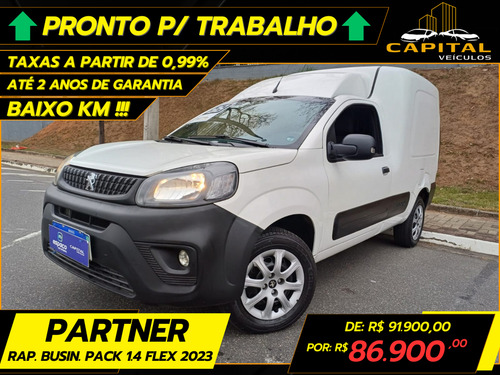 Peugeot Partner FurgãO PARTNER RAPID BUSIN. PACK 1.4 FLEX MEC.