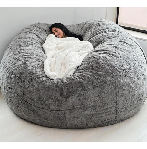 Funda Sillón Bean Bag De 6 Pies (sin Relleno, Solo Fun...