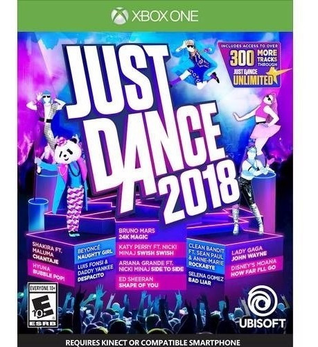 Just Dance 2018  Xbox One  Nuevo/sellado En Stock