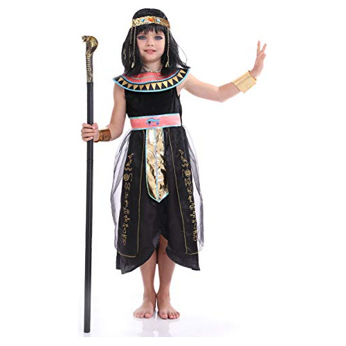 Disfraz De Cleopatra Egipcia Niñas, Disfraz De Reina D...