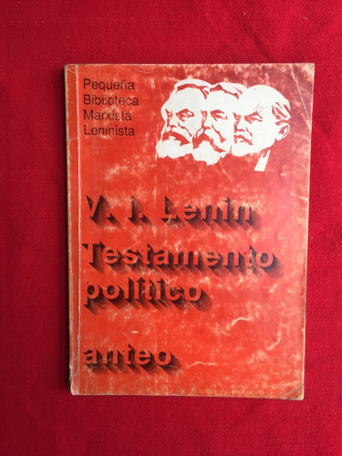 Testamento Politico - Lenin - Anteo