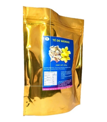 Compuesto Para Té De Wereke, Tronadora Y Moringa.