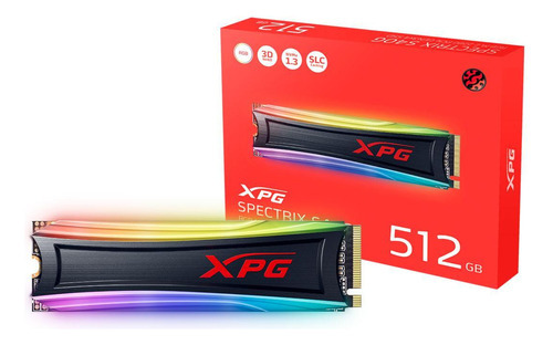 Ssd 512gb Xpg Spectrix S40g, M.2 2280, Pcie Gen3x4, Leitura