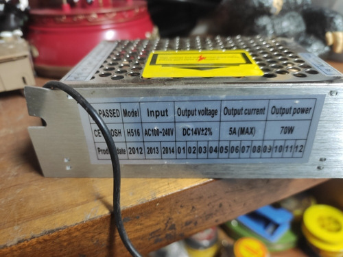 Fuente De Poder De 12v A 5 Amperios Transformador