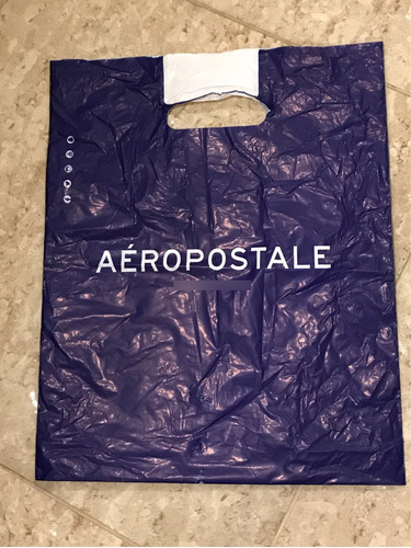 Sacola Aeropostale Original Roupas Papel Presente Tam P 4