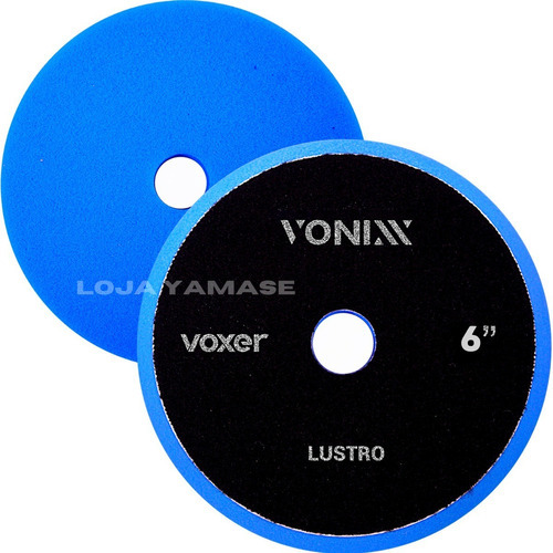 Boina De Espuma Azul Claro Vonixx Lustro 6'' Para Polimento