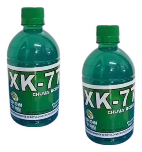 2 Unidades  Removedor De Chuva Ácida Xk-77 - 500ml  