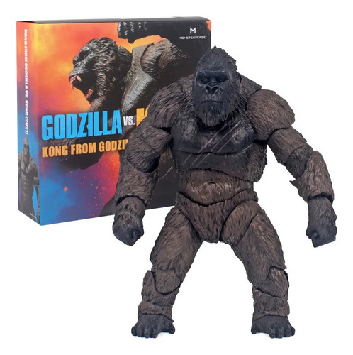 Figura De Acción Articulada Godzilla Vs King Kong Gorilla