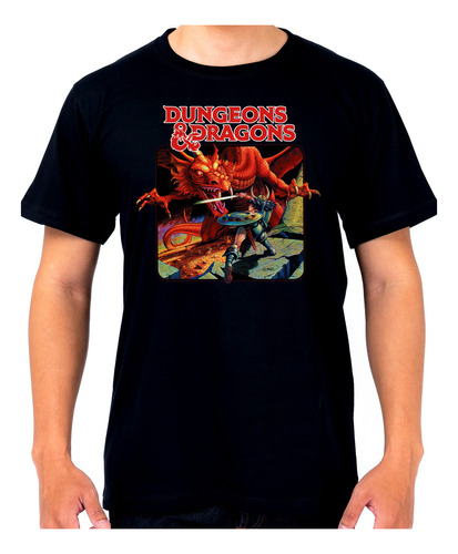 Remera Dungeons And Dragons Dyd Dragones Rol 009 Dtg Minos