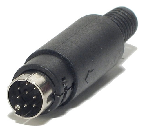 Conector Mini Din 8 Pines Macho Md-80 Para Cable X20