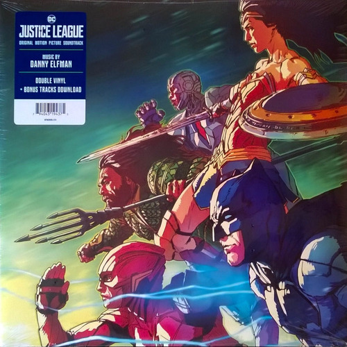 2 Lp Justice League 2018 Vinil Trilha Sonora Liga Da Justiça