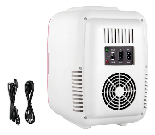 Mini Refrigerador Portátil Cooluli 4 L Enfría/calienta Rosa Color Rosa Chicle