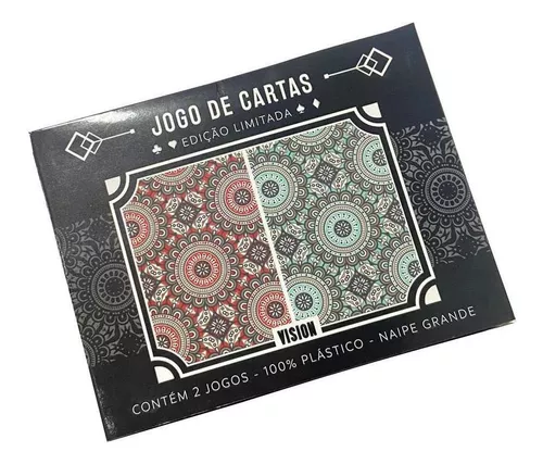 Jogo De Cartas Baralho Contem 2 Jogos De 32 Cartas Cada