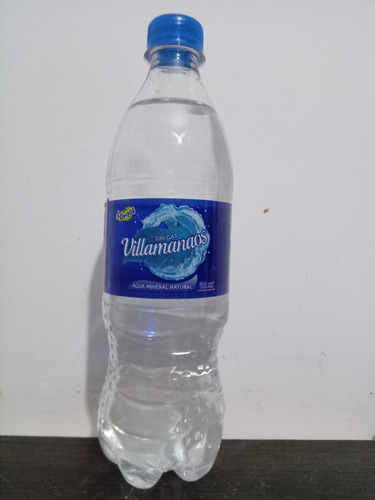 Pack Agua Mineral Villamanaos S/gas 600ml Pack 12 Botellas