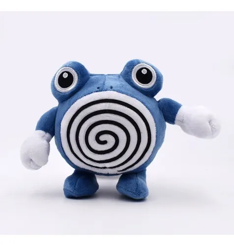 Pel cia Poliwhirl Pokemon 14cm Antial rgico Frete gr tis