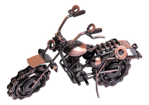 Modelo De Motocicleta Iron Art, Escultura Artística De Motoc
