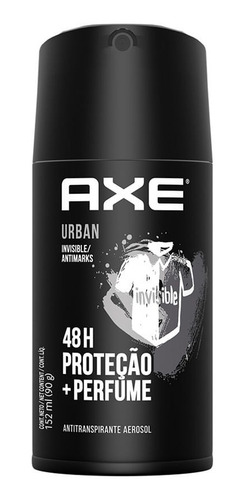 Axe Urban Invisible Antitransp Proteção+perfume Kit C/08