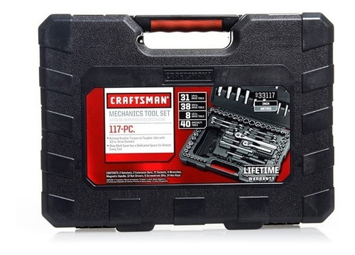 Craftsman Juego De Herramienta 117 Piezas