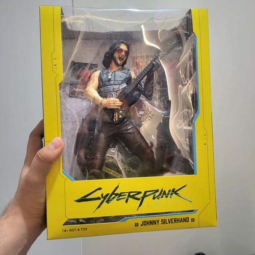Johnny Silverhand Mcfarlane Toys Figura Estatua Cyberpunk