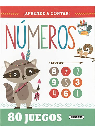 Números (Tarjetas), de Brougère, Maud. Editorial Susaeta, tapa pasta blanda, edición 1 en español, 2017