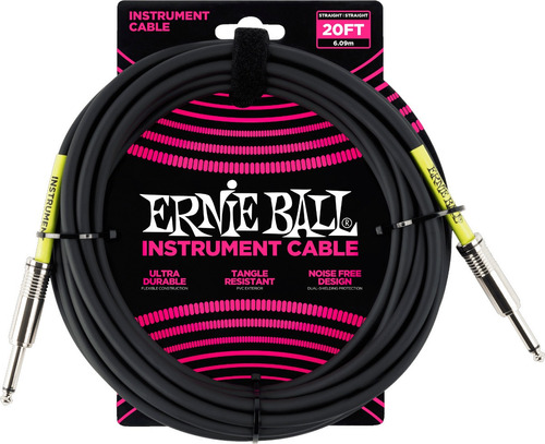 Cable Para Instrumento Plug - Plug Ernie Ball P06046 6m