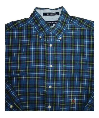 Camisa Hombre Manga Larga Tommy Hilfiger Talla S Original