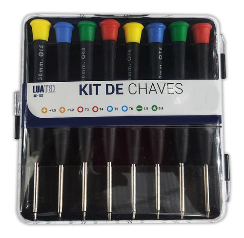 Kit De Chaves Para Reparo De Smartphones Fenda Philips