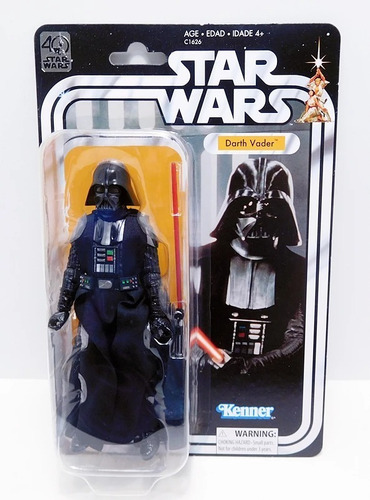 Black Series 6 Darth Vader 40 Aniversario Figura Star Wars (Usado)