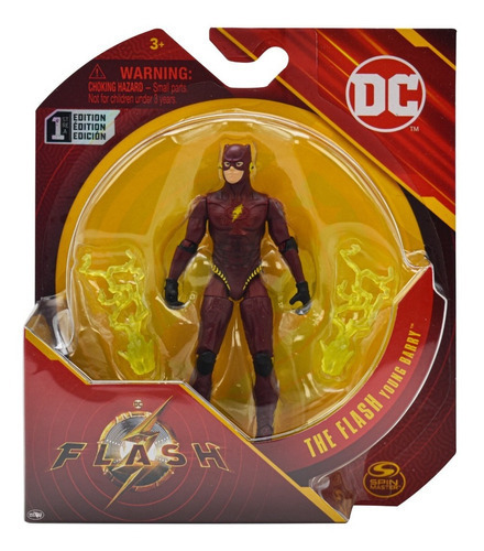 Dc Flash The Flash 1a Edicion Figura 10cm Spin Master