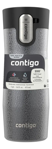 Contigo West Loop Autoseal Mug 473ml Sake Gris Cristalino