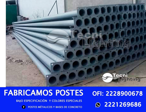 Imagen 7 de 9 de Poste Para Alumbrado Publico