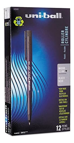 Uni-ball Onyx Roller Ball Stick Lápiz A Base De Tinte Tinta
