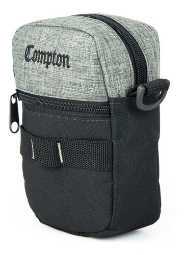 Imagem 2 de 7 de Shoulder Bag Bolsa Necessaire Pochete Everbags Compton Cinza